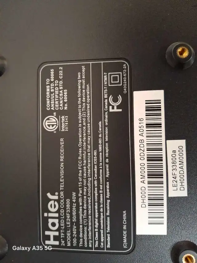24 in haier tv in TVs in Gatineau - Image 4
