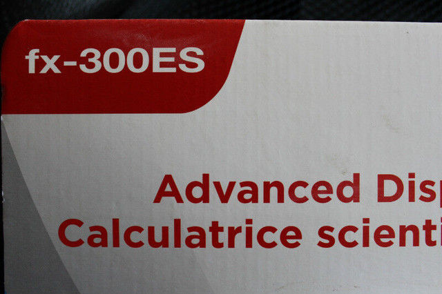 Casio Advanced Display Scientific Calculator fx-300 ES -New in General Electronics in Moncton - Image 2