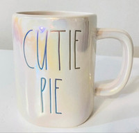 Rae Dunn iridescent cutie pie mug 