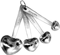 Fashioncraft Heart Shaped Measuring Spoons (4 sizes)