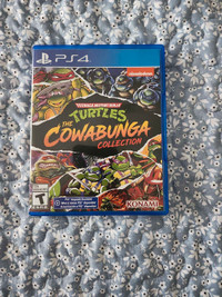 Teenage Mutant Ninja Turtles The Cowabunga Collection PS4 MINT 