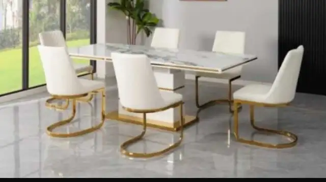 Marble Dining Set64208545955203120