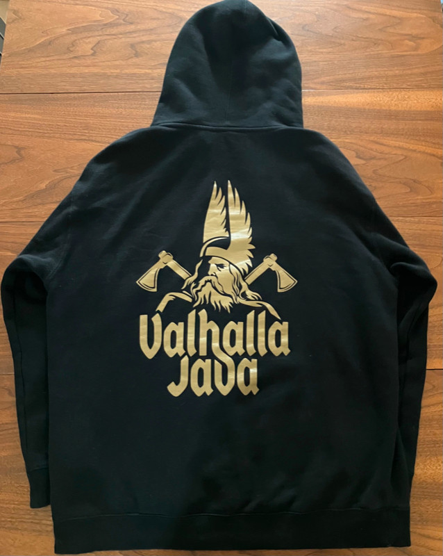 CLASSIC VALHALLA JAVA HOODIE Deathwish Coffee Zakk Wylde in Toys & Games in Oshawa / Durham Region