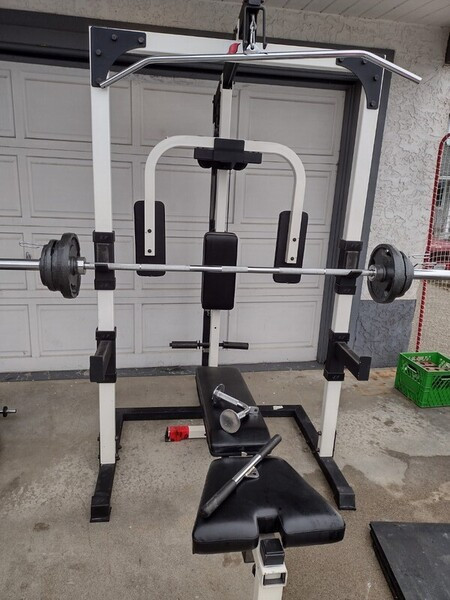 Squat Rack, Olympic Weights... in Exercise Equipment in Vernon