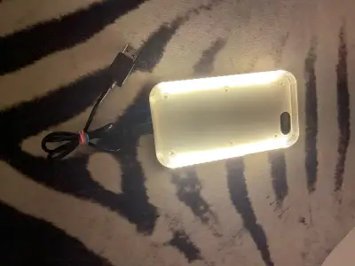 iPhone 6 LUMEE CASE w/ usb  lights up, View more