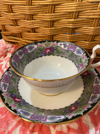 Aynsley Vintage Cup And saucer unique design