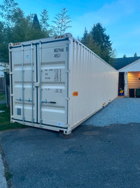 40ft High Cube double door 1 tripper shipping container