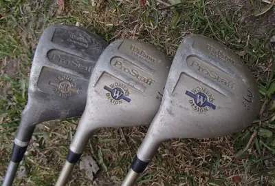 Left handed LH ladies senior womens Wilson ProStaff D1-3-5 woods, View more