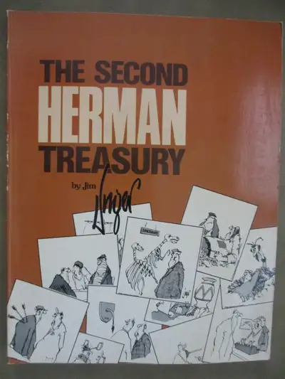 The Second Herman Treasury by Jim Unger 1980 Vintage, View more