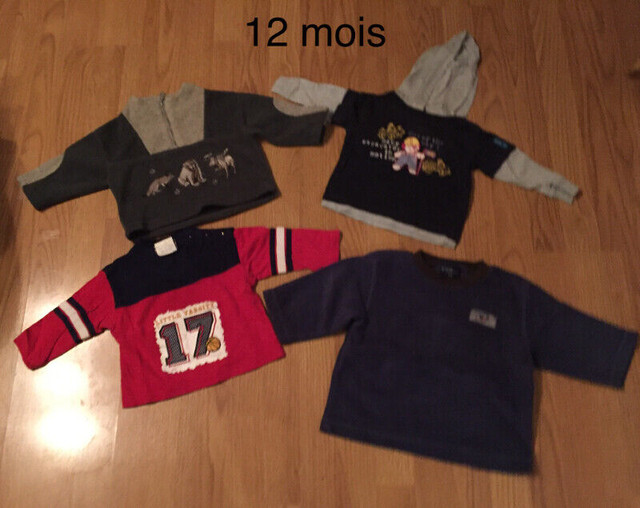 Linge garcon 12 mois dans Vêtements - 9 à 12 mois  à Saint-Hyacinthe - Image 4