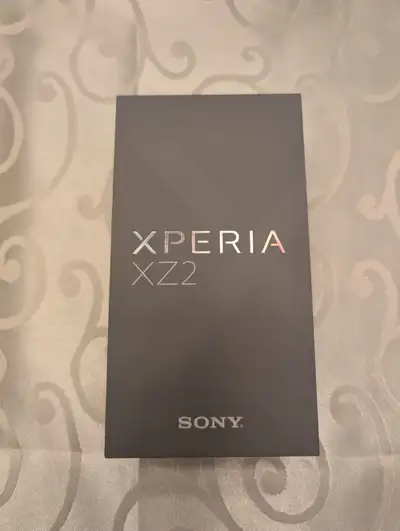 Rare brand new unlocked Sony Xperia XZ2 mobile phone. Asking $250.