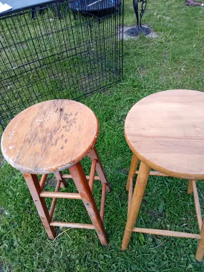 2Wood Stools, View more
