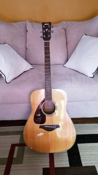 Yamaha FG720SL Left Handed  Dreadnought Acoustic Guitar
