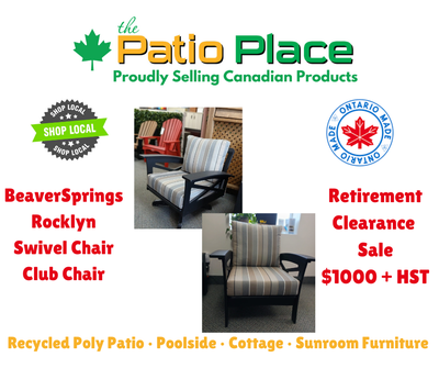 BeaverSprings Patio Rocklyn Swivel & Club Chair, View more