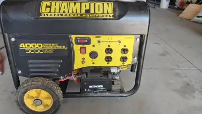 4000 Watt Champion gas Generator, View more