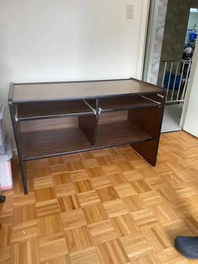 Solid wood study desk, View more