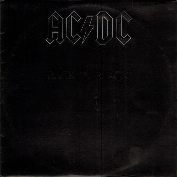 Back in Black 1980 7th LP record album by AC/DC vinyl in CDs, DVDs & Blu-ray in Markham / York Region