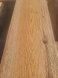 Rough cut fir lumber 