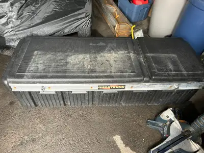 This is a Duratrunk truck storage box, perfect for keeping your tools and equipment secure! This box...