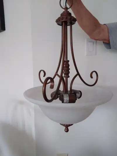 Elegant 3 light chandelier, View more