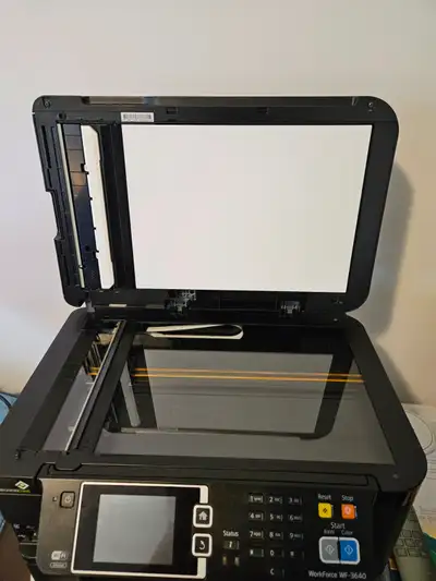 Epson Workforce All-in-one Printer wf-3640 + lots of ink, View more