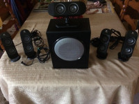 Logitech X-530 multimedia speaker system
