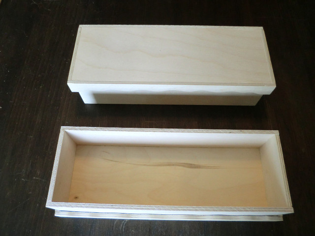 Pièce de bois : boîte rangement chandelles dans Loisirs et artisanat  à Shawinigan - Image 2