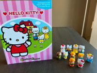Livre illustré Hello Kitty, figurines et tapis de jeu