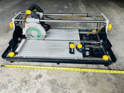 Mastercraft Sliding Wet Tile Saw, 7-inch, View more