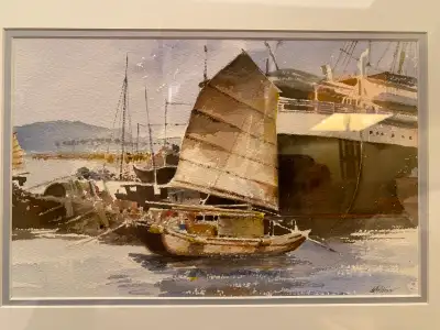 Bill McKibbin "Sail and Steam" and "Reflections", View more