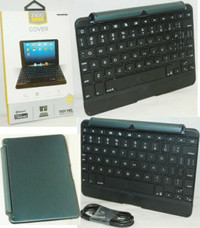 NEW ZaggKeys iPad Mini 1 BLACK Cover Keys Bluetooth 7" Keyboard