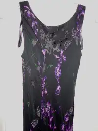 Xscape Silk Cocktail Dress - 3/4 length, Womens size 6
