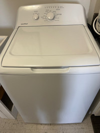 Moffat top loader washing machine
