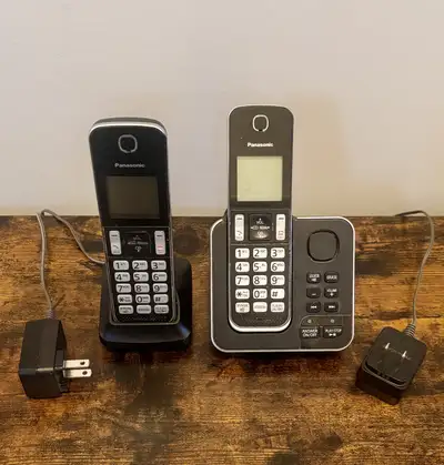 Panasonic Cordless Phone with Bult In Answer Machine , View more