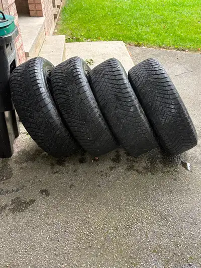 I have a set of winter tires for sale. The tires are Continental (VIKING CONTACT 8, 225/65 R17 H XL)...