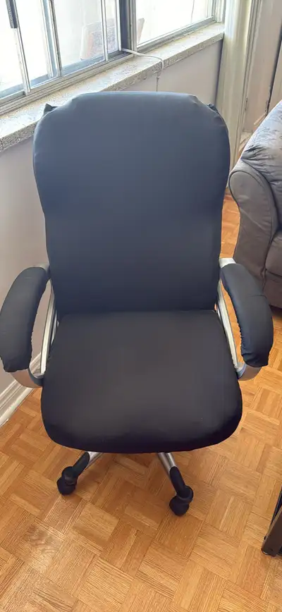 Black High-Back Office Chair, View more
