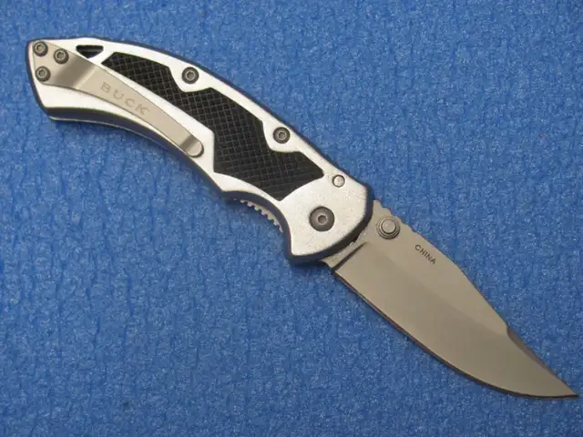 New BUCK MINI ICEMAN Folding Knife in Fishing, Camping & Outdoors in Muskoka - Image 8