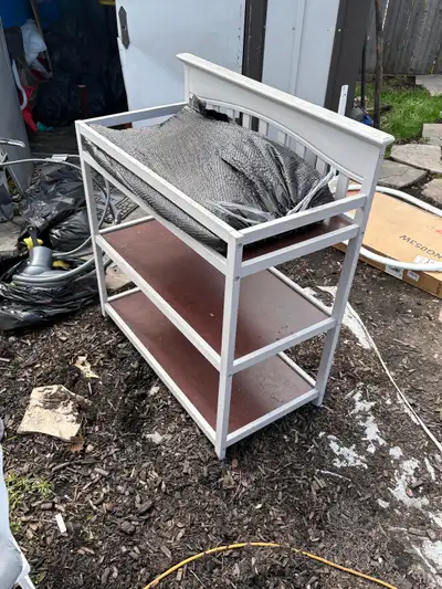 Baby change table and bassinet, View more