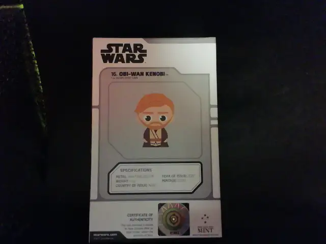 2022 Niue Star Wars Obi Wan Kenobi999 1oz Fine Silver Chibi Coin in Arts & Collectibles in Mississauga / Peel Region - Image 4
