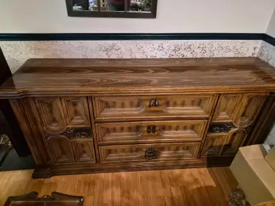 Vintage Wood Sideboard Dresser , View more