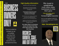 Attention business owners you should buy a business