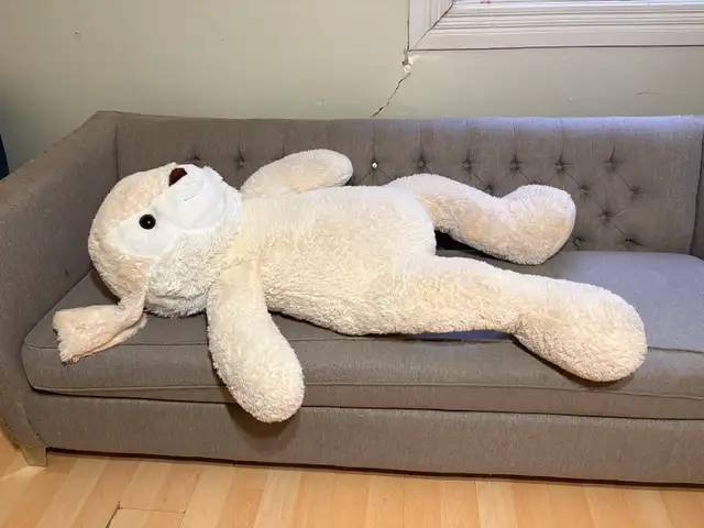 Giant Stuffed Bunny Plush | Stuff Toy | Large Stuff Toy in Toys & Games in St. John's - Image 2
