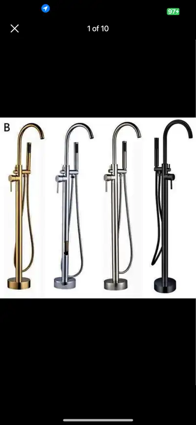 Free standing tub faucet All color available , View more