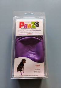 Pawz rubber dog boots booties shoes / Large Grand