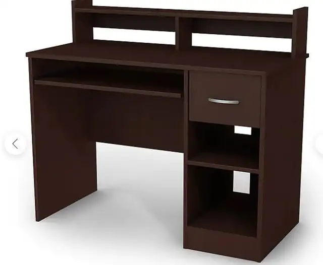 South Shore Metro Computer Desk - Chocolate in Desks in City of Montréal - Image 3