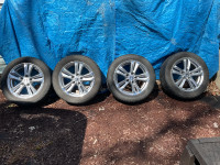 4 Alloy Rims with Summer Tires