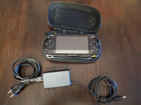 PSP 1001 modded (6.20 PRO-B4) with case