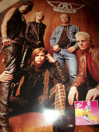 Aerosmith Double Sided Promo Poster Mint 2 Sided