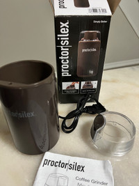 Proctor Silex Fresh Coffee Grinder, Espresso, 12  Cups