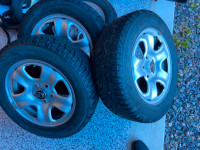 Toyo pneus d’hiver 215 60 R16 95T + roues Honda